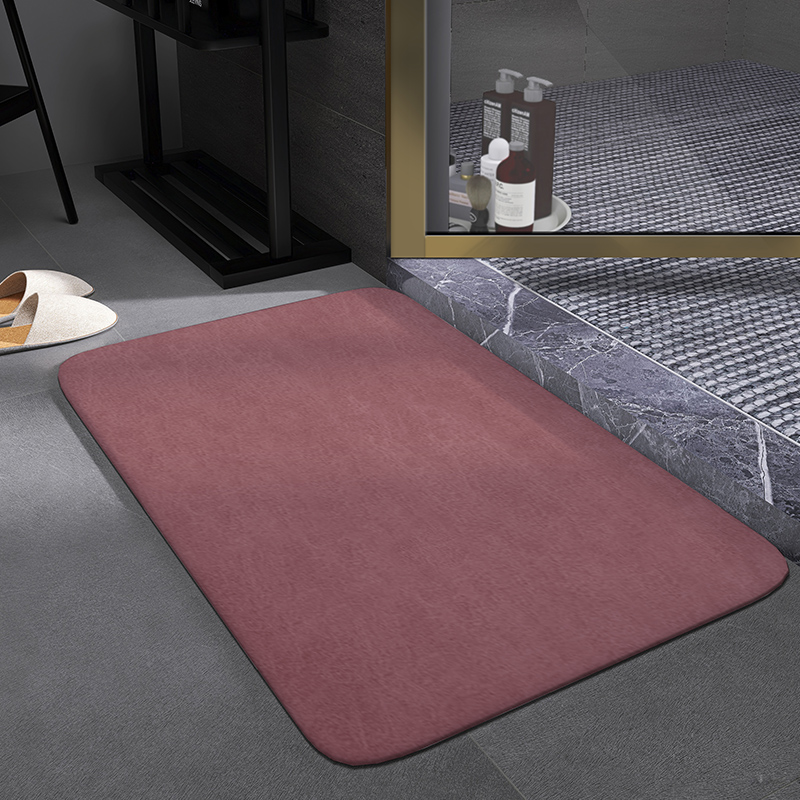 Hoogwaardige Badkamermatten Absorberend Sneldrogend Antislip Vloerkleed Badmat Tapijt Antislip Doucheruimte Vloerpad: Light Grey / 400MMx800MM