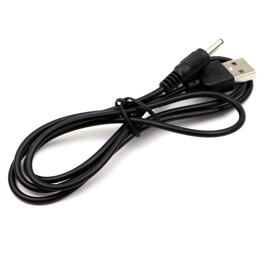 USB Man 3.5mm poort DC Stekker usb-oplaadkabel Barrel Connector 5 V Kabel voor zaklamp direct opladen