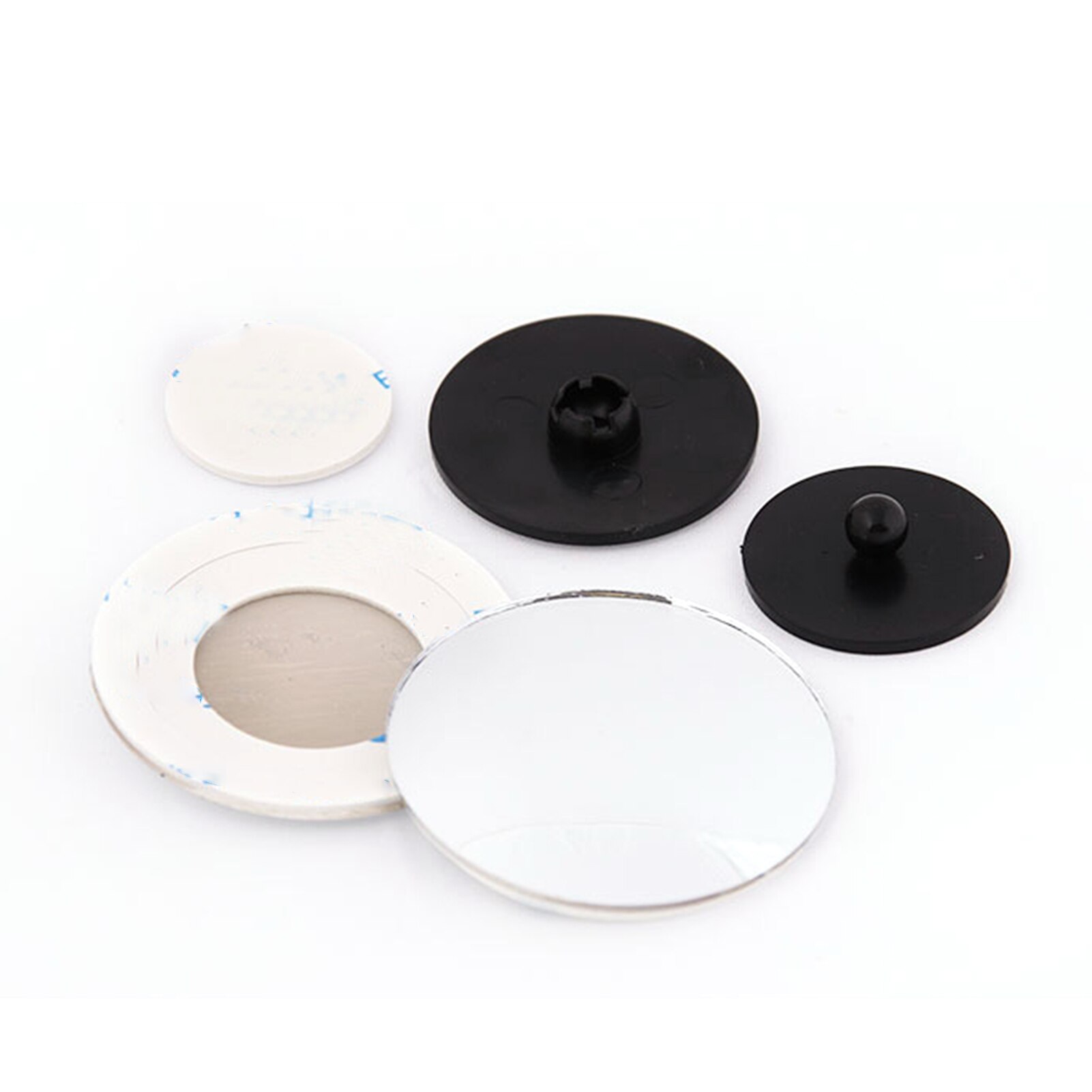 Blind Spot Mirror Blind Spot Mirror For Car Reverse Frameless Ultrathin Wide Angle Round Convex Rear View Mirror Car Accessories