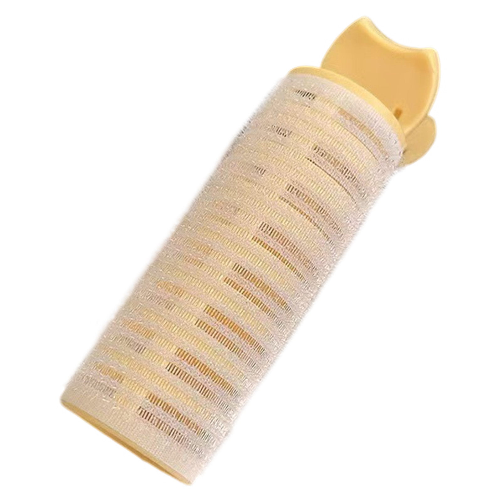 Planchas rizadoras con flequillo, rulos de pelo perezosos, Clips de peinado esponjosos, rizador sin calor de aire durante la noche, accesorios para peinados DIY: Amarillo