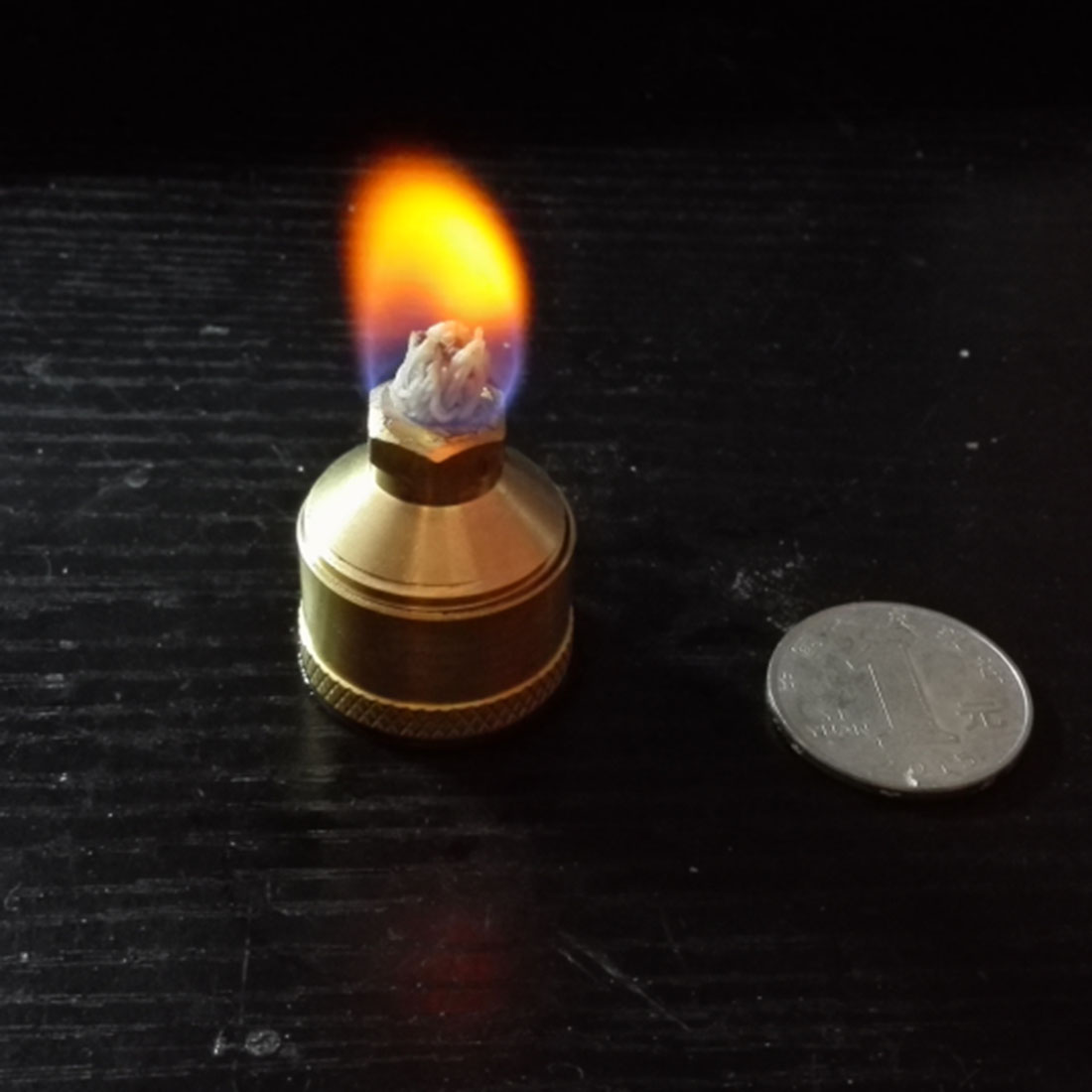 25.51 x 32mm 6ml messing alcoholbrander verwarmingsalcohollamp met kap voor stirlingmotor externe verbrandingsmotor model