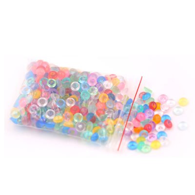 20g Bunte Perle Kugeln Hinaus Für Schleim Spielzeug Handwerk Fisch Tank Füllstoff Für Charms Hand Gum DIY Dekor Für kid Zubehör Liefert