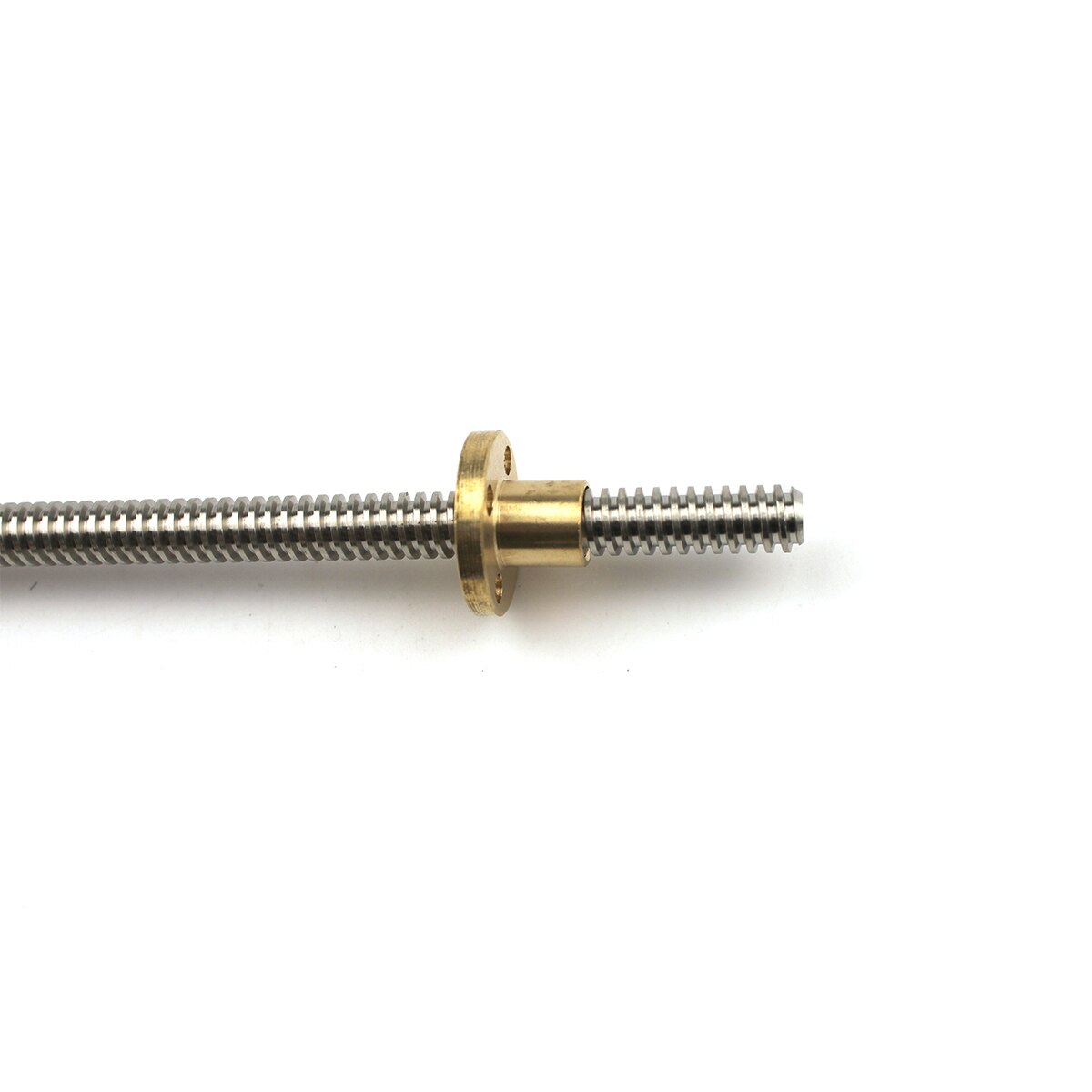 T8 8mm Lead Screw Pitch 2mm Lead 2mm 150 200 250 300 350 400 500 600 1000 1200 mm with Brass Nut For CNC 3D Printer RU