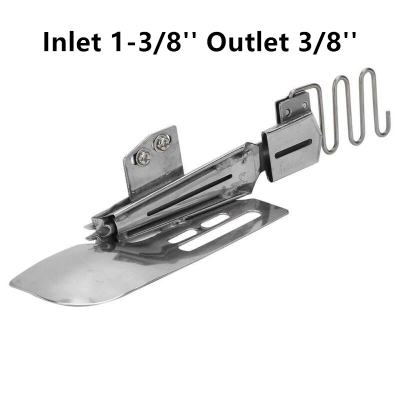 Cover Stitch Double Fold Edge Binder for Janome CoverPro/Elna W600 series Sewing accessories Stretched Cylinder Folder: 3