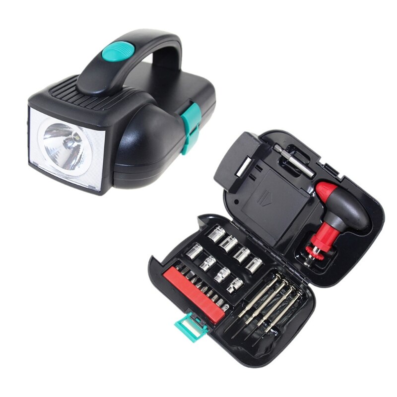 Screwdrivers Tool Set Package with Worklight and Flashlight for Craftsman Work Y5JA