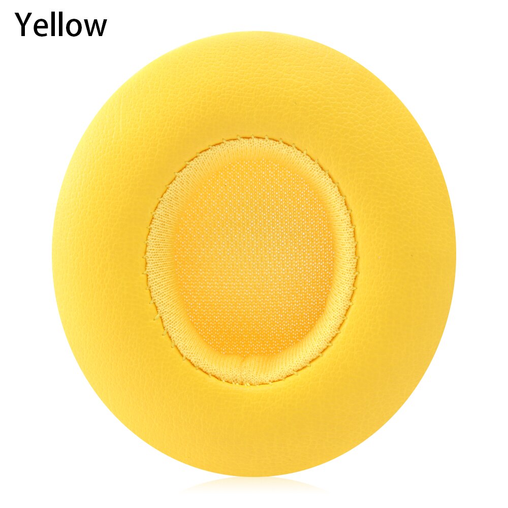 Voor Beats Solo 3 2 Draadloze Oorbeschermers Hoofdtelefoon Accessoires Ultra-Zachte Spons Oordopjes Oordopjes Vervanging Oorkussens Kussen: yellow