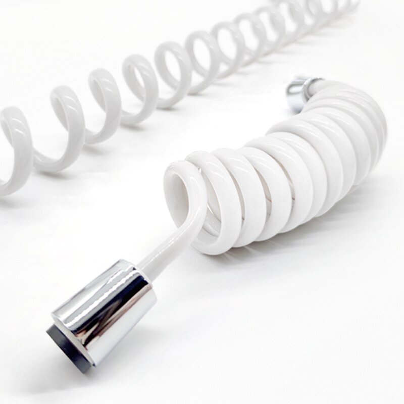 2m/3m Spring Flexible Shower Hose for Water Plumbing Toilet Bidet Sprayer Telephone Line Plumbing Hose G1/2 Bathroom Replacement