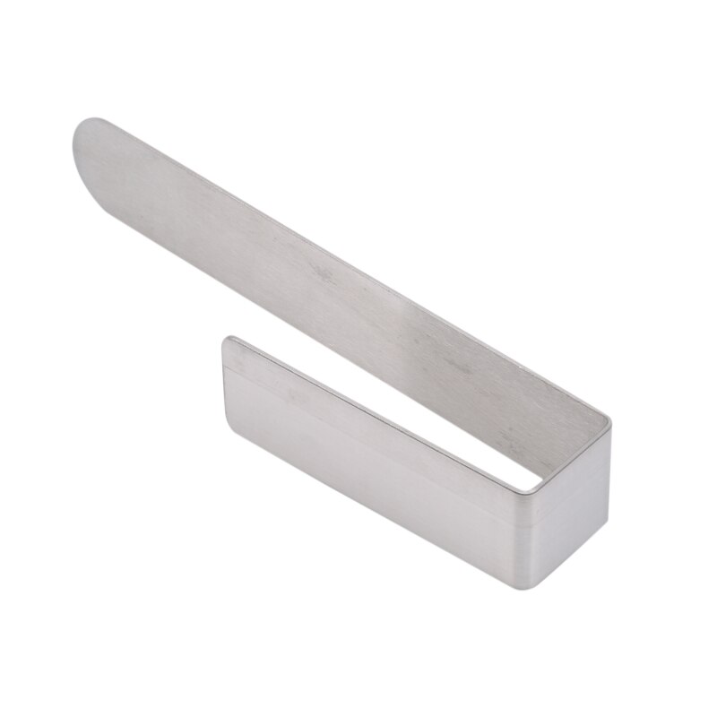 Rvs metalen deurhaak frame gratis gat wandhaak handdoekhouder sleutelhanger organizer badkameraccessoires