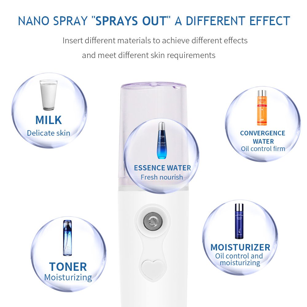 Luchtbevochtiger aromatherapie draagbare kleine luchtbevochtiger usb oplaadbare nano mister luchtbevochtiger mini usb luchtbevochtiger