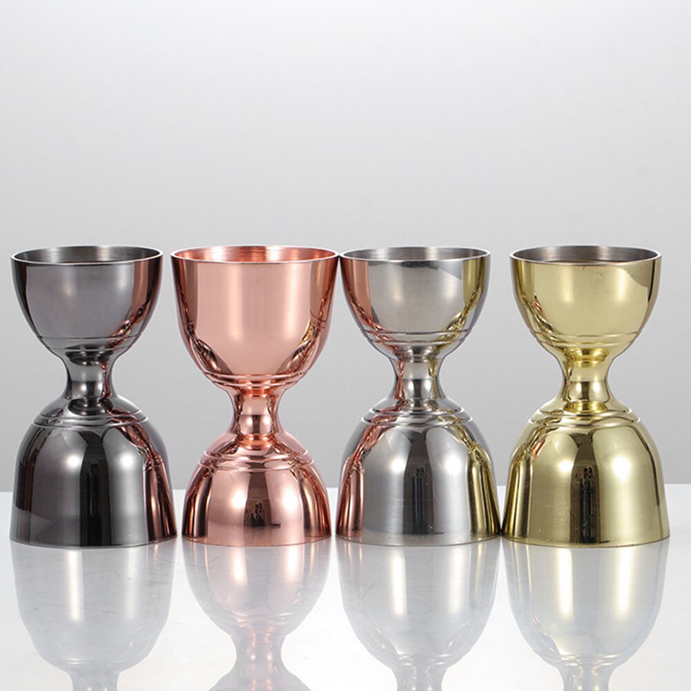 Measuring Shot Cup Ounce Jigger Bar Cocktail Drink Mixer Liquor Measuring Cup Mojito Measure Coffee Mug Stainless Steel