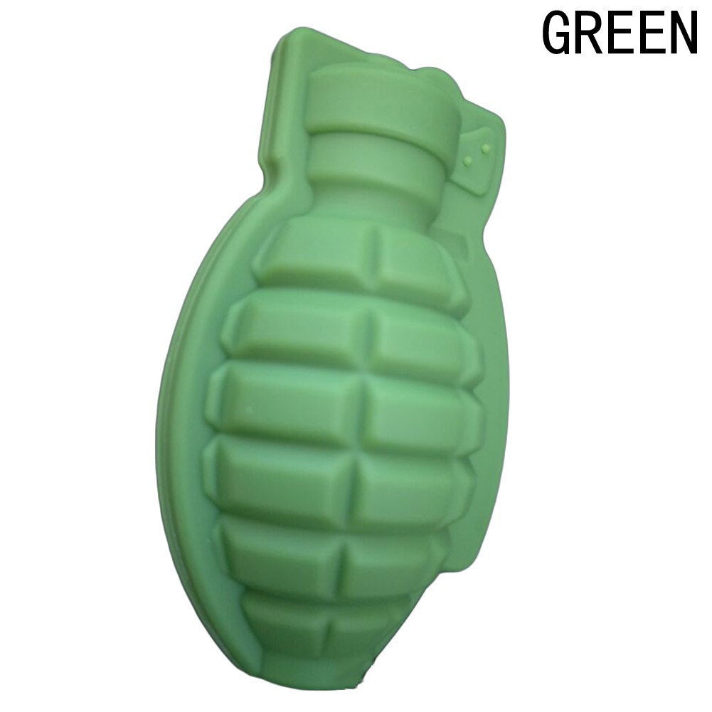 3d forma de molde de cubo de gelo exército verde ferramenta de diversão cozinha ferramenta de decoração de sorvete que faz moldes de silicone molde de bolo de gelo
