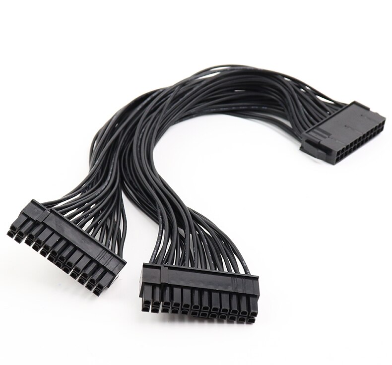 Power Supply ATX /24-Pin Female to 24Pin/20Pin Male Cable Y Splitter - 30cm 60cm