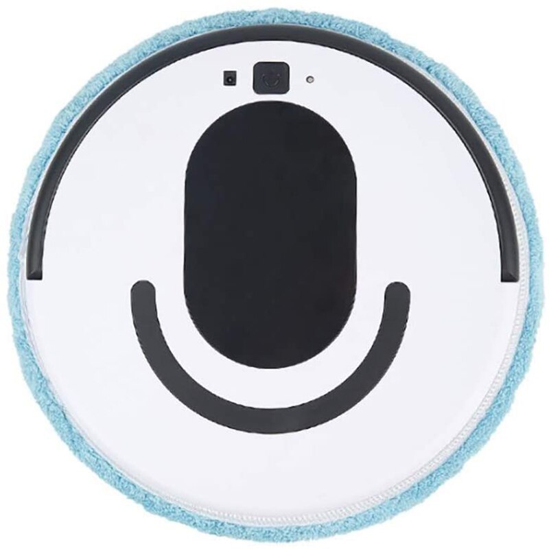Robot Vacuum, Automatic Floor Sweeper Mop Cleaner Rechargeable Household Auto Sweeper for Hard Floors and Carpets: white