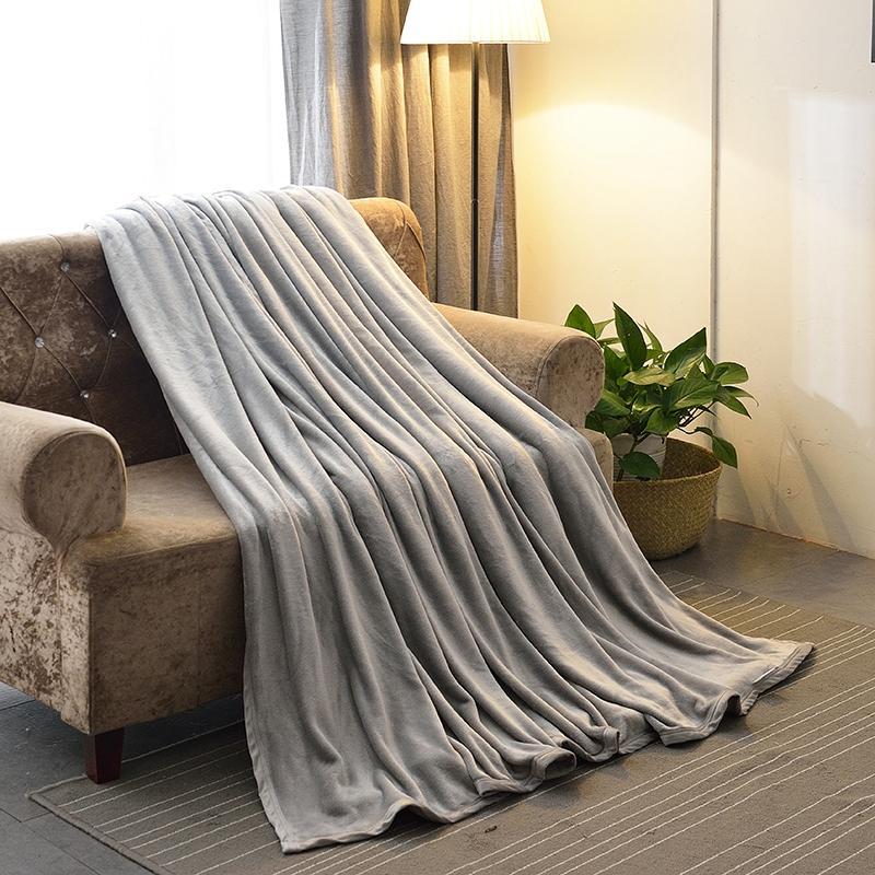 Pluche zachte vezel warme deken roze laken bedovertrek bankhoes tweepersoonsbed laken sprei deken bedset reisgezelschap