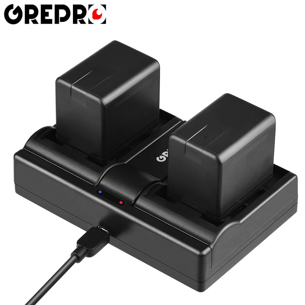 2 Stuks Vw VBT380 VW-VBT380 Batterij + Dual Usb Oplader Voor Panasonic VW-VBT190 HC-V770, HC-V720, HC-V727, HC-V730, HC-V750 HC-V760: 2B with Charger