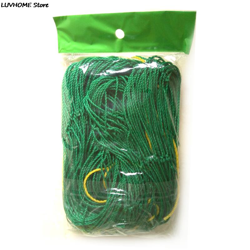 Red Verde de nailon para jardín soporte de red redes para plantas trepadoras de judías crecer cerca de 1,8*0,9