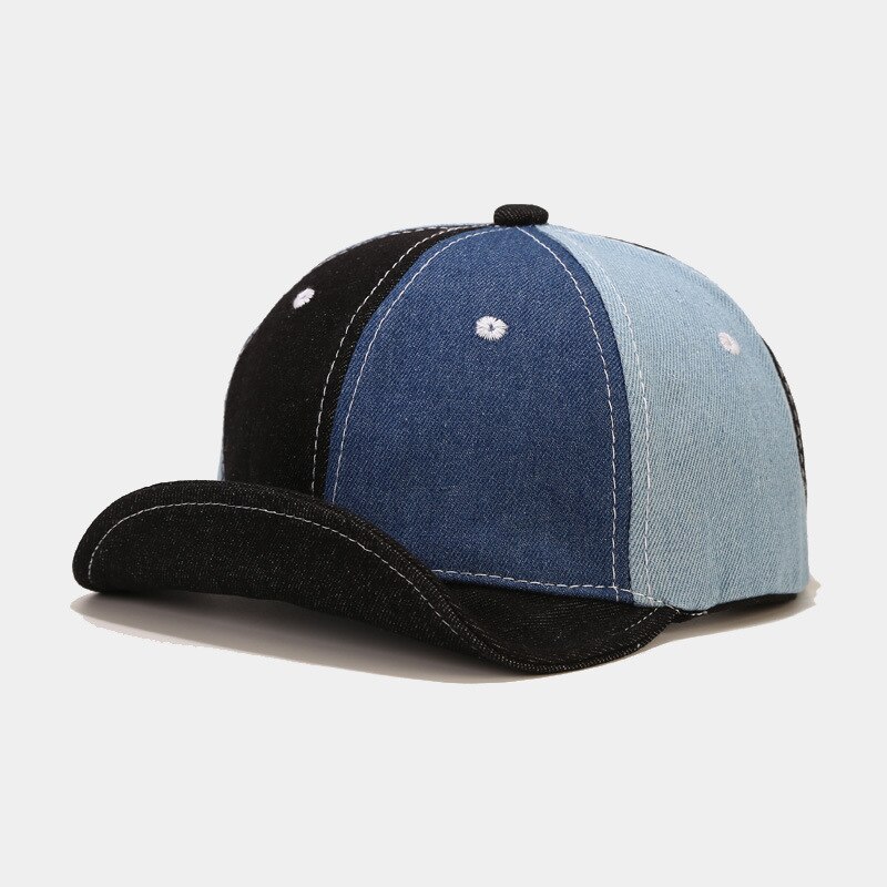 Cappelli coreani da cowboy per uomo e donna cappellini a tesa morbida berretti da baseball alla moda a tesa curva cappellini anca-salto da strada: a1