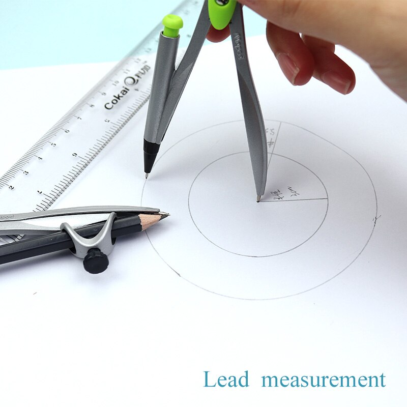 Maped Math Geometry Tools Study Compasses Available Lead/Pencil Drawing Compass Technical Precision Drawing Set Metal Durable