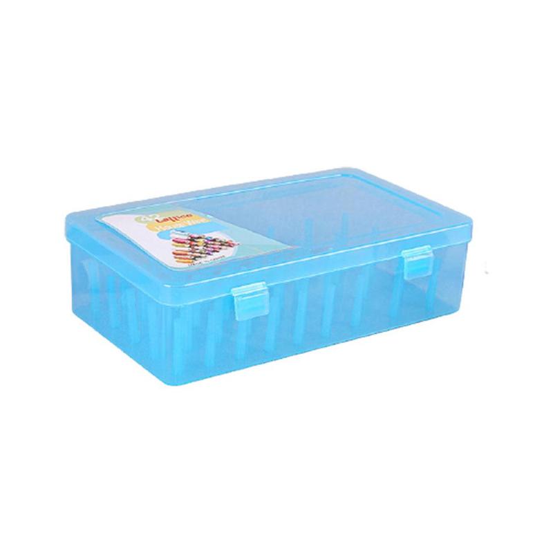 Sewing Thread Storage Box Plastic ThreadBox Household Holder Storage Thread Box Multifunctional Special Transparent Needle I5V9: A