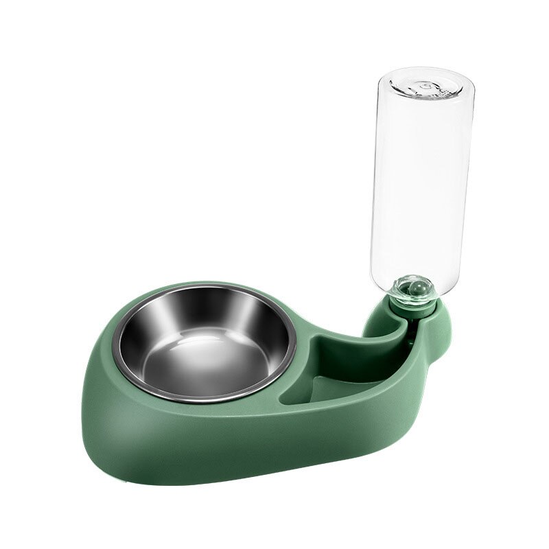 Automatische Kat Kom Water Dispenser Huisdier Kom Voor Katten Honden Feeder Water Opslag Kitten Drinken Feed Container Kat Accessoires: Green