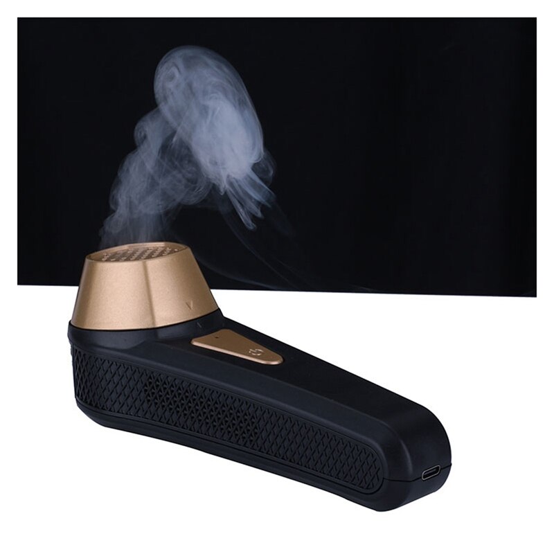 Diffuseur De Parfum Voiture Intelligent - 5 Niveaux, Rechargeable, Lumière LED