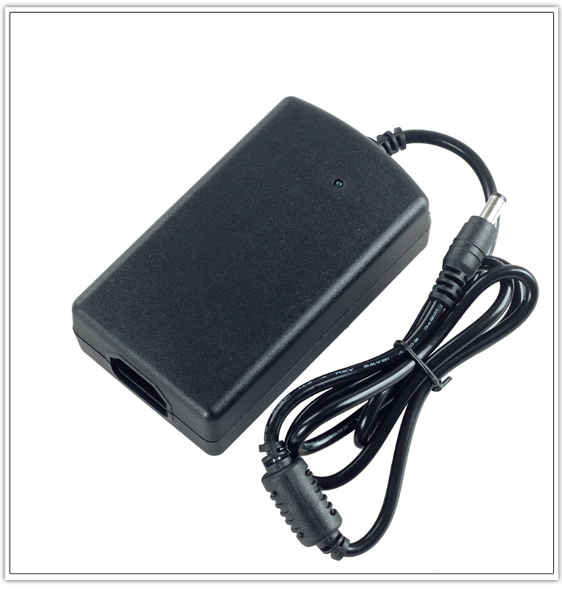 Original LS LI SHIN 12V5A AC DC Adapter Charger LSE9901B1260 12V 5A 60W LCD Monitor Power Supply Adaptor: WHITE