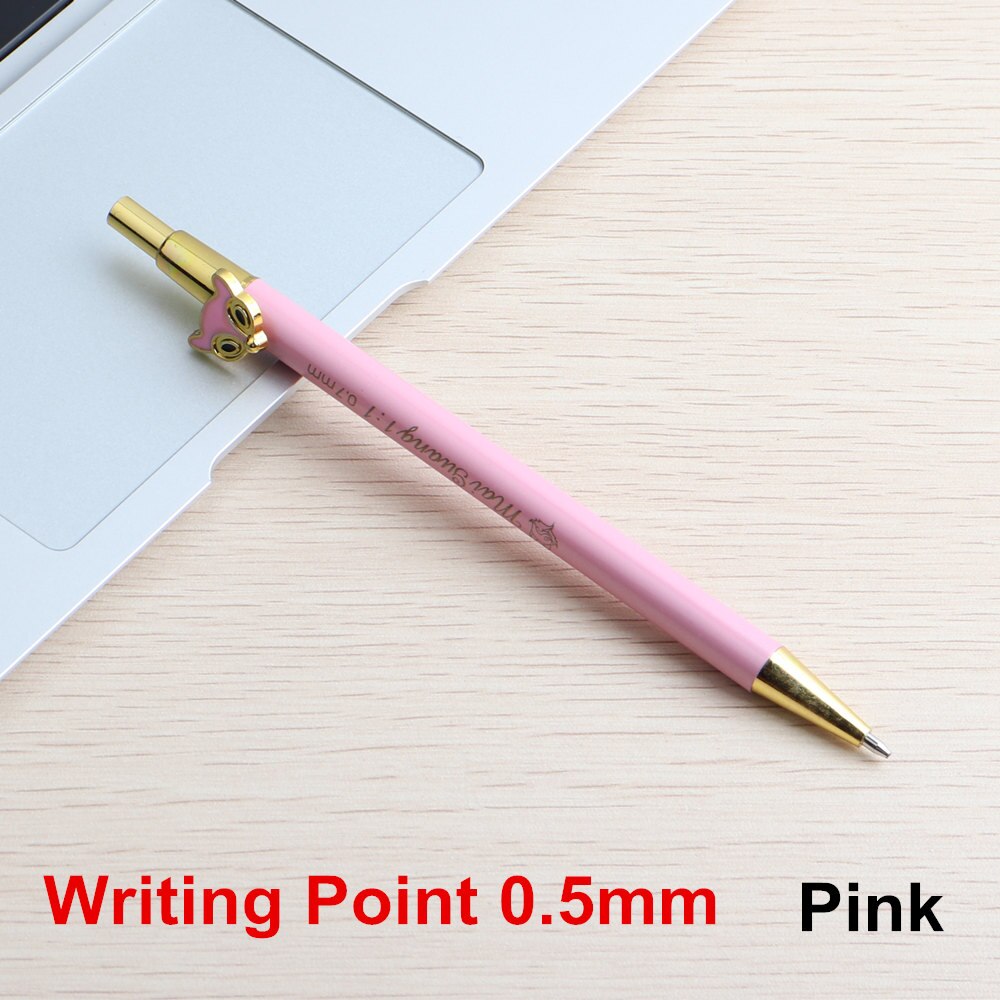 1PCS Metal Pencils Animal Mechanical Pencil Automatic Cute Pencil For Student Or Children