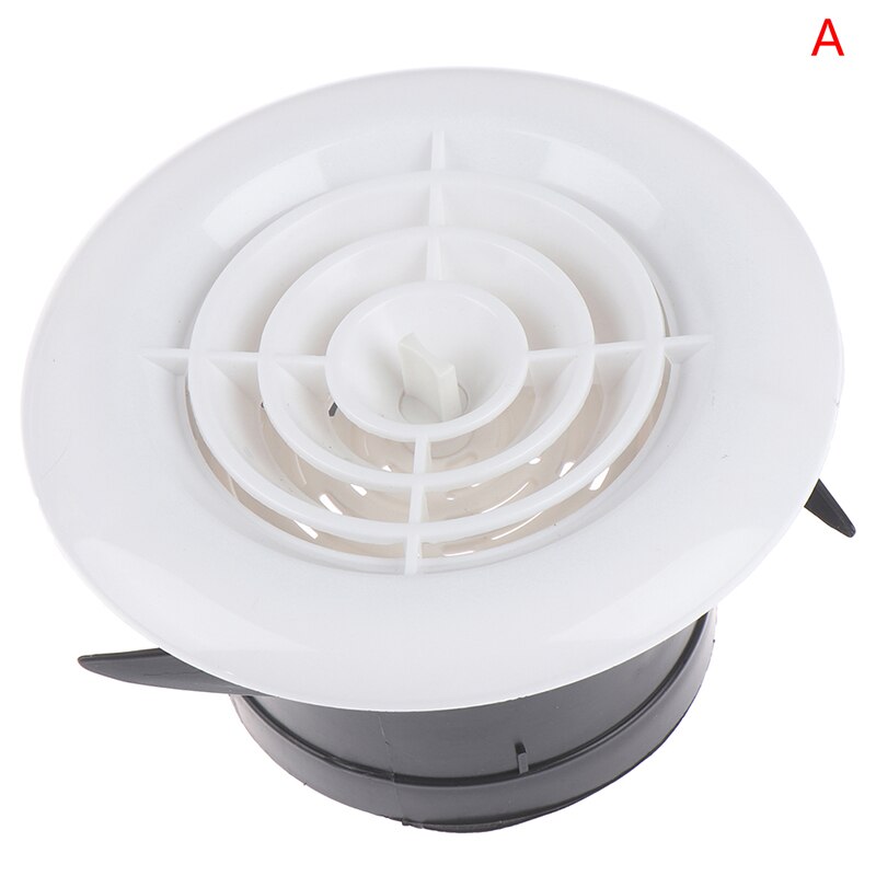 75mm 100mm 3~8 ''Adjustable Ventilation Grilles Grid Air Vent Round Louver Grille Cover: 75mm