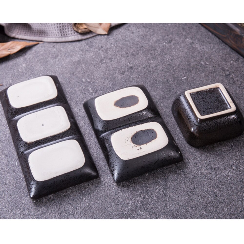 2 stuks sausschaaltjes, vierkante vorm, sausschaaltje voor restaurants