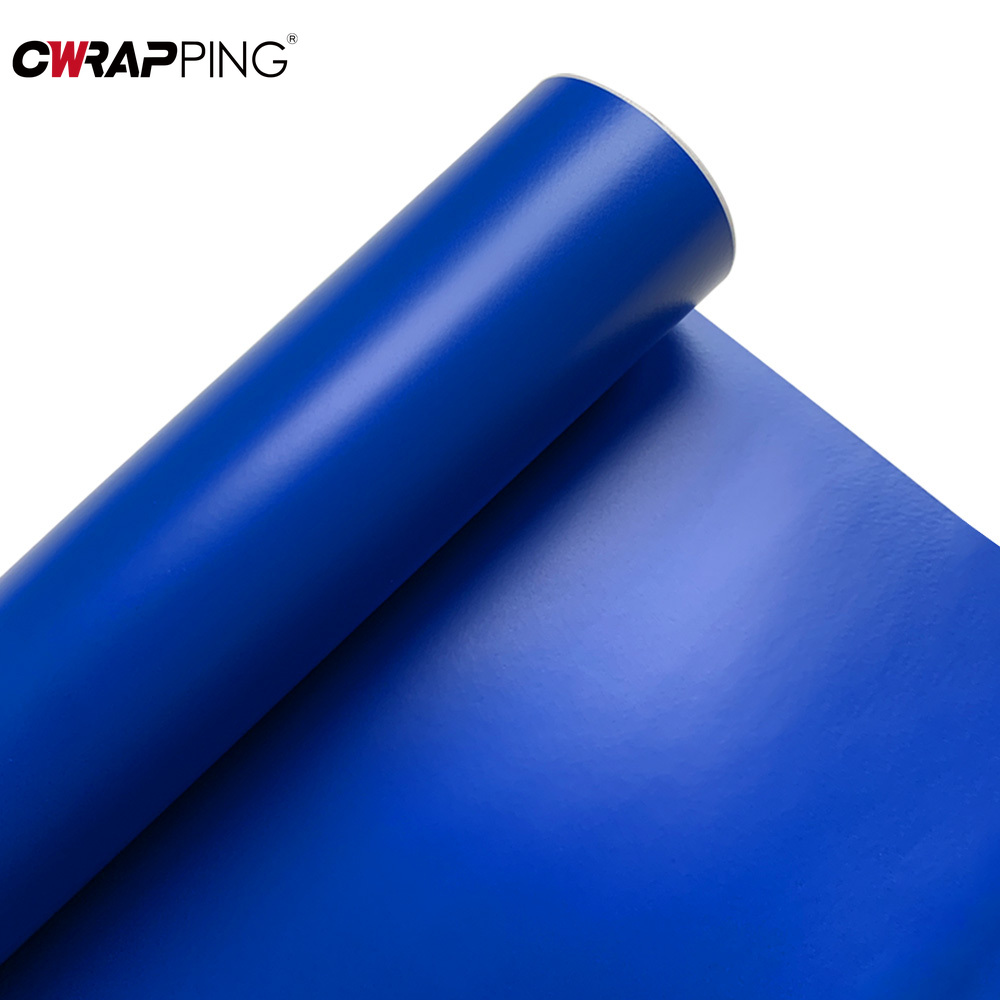Pvc Wrapp Deep Blue Vinyl Wrap PVC Car Wrap Vinyl Full Body ... – Grandado