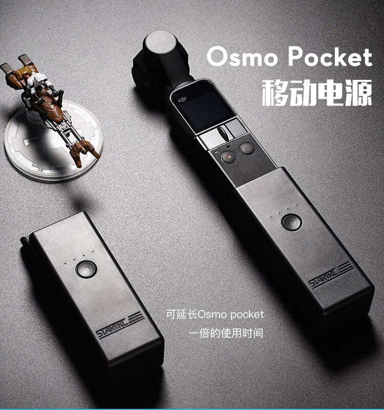 Gimbal Charger Power Bank Stand - USB Type-C Portable Holder for DJI Osmo Pocket