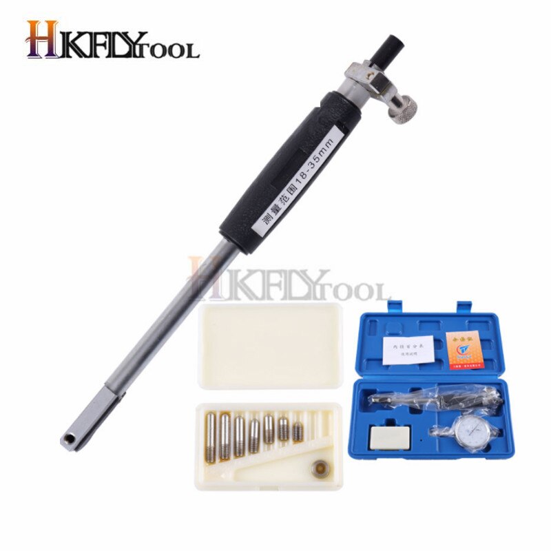 18-35mm 35-50mm Dial Bore Gauge 50-160mm Engine Cylinder Indicator Measuring Gauge Micrometer Cylinder Internal Bore Gage Tools: 35-50MM