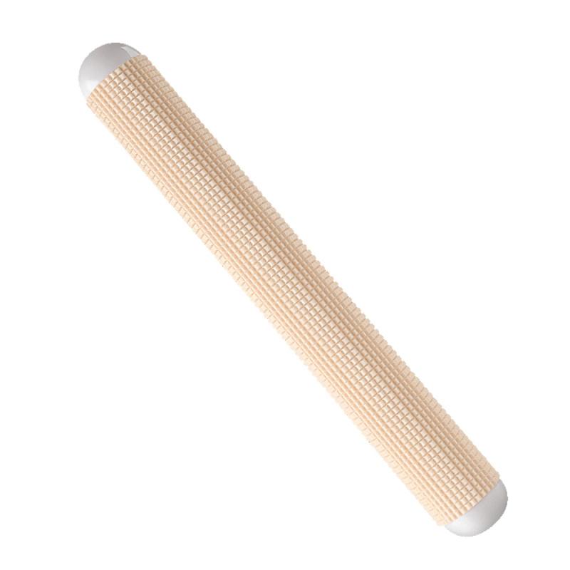 Plastic Non-stick Rolling Pin Kitchen Cooking Baking Tool Craft Baking Fondant Cake Decor Dumpling Skin Dough Roller Rolling Pin: apricot