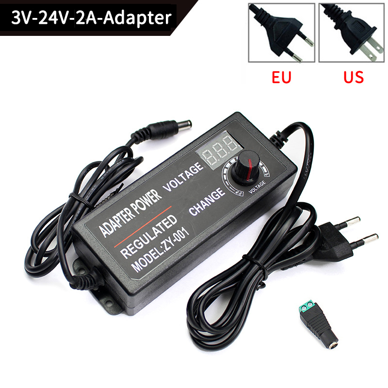 Transformateur d'alimentation réglable, 3V, 9V, 12V, 24 V, AC, DC, avec écran d'affichage, 220V à 12V, 24 V: COFFEE / 380V