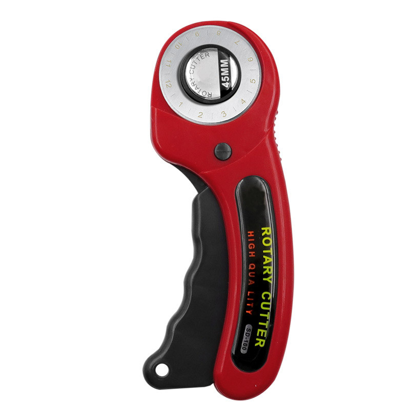 45mm Ergonomische rotierend Stoff Cutter Für Stoff Karte Papier NäHenne Quilten Rolle Stoff Schneiden Schneider Schere Kleidung DIY Werkzeug: verrotten