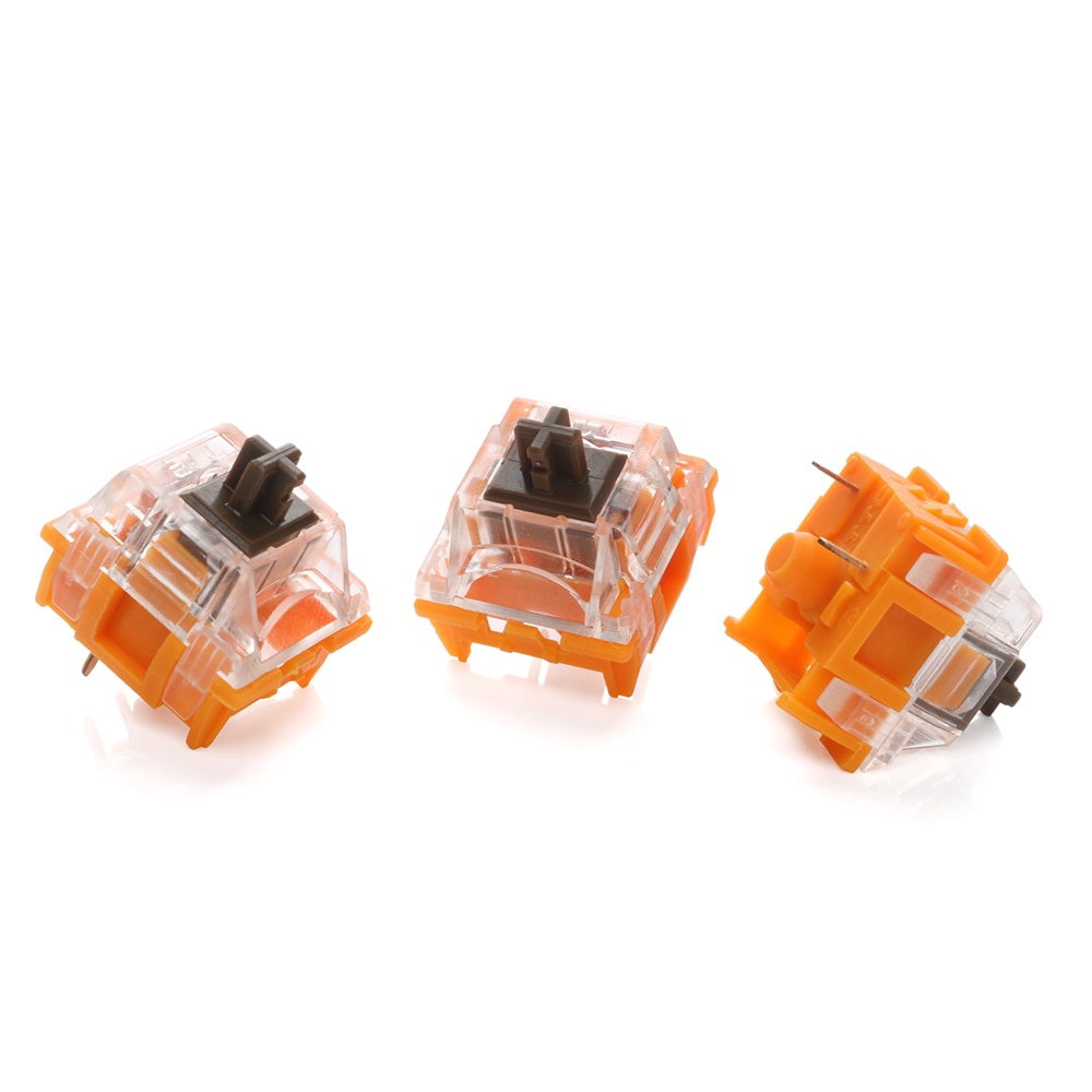 TTC Gold Brown V3's 3Pin RGB SMD Tactile MX switch for Mechanical Gaming Keyboard Customization