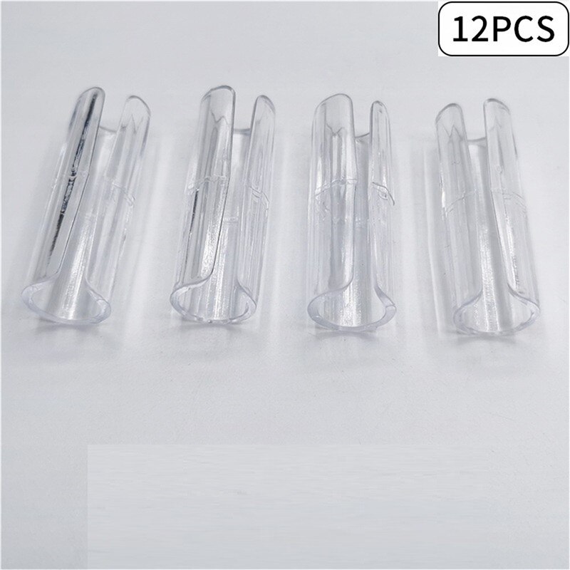 Pinzas de plástico antideslizantes para sábanas, pinzas de plástico para colcha, sujetadores de cubierta de cama, soporte de colchón para sábanas, clavija de ropa para el hogar, 12 Uds.: 5
