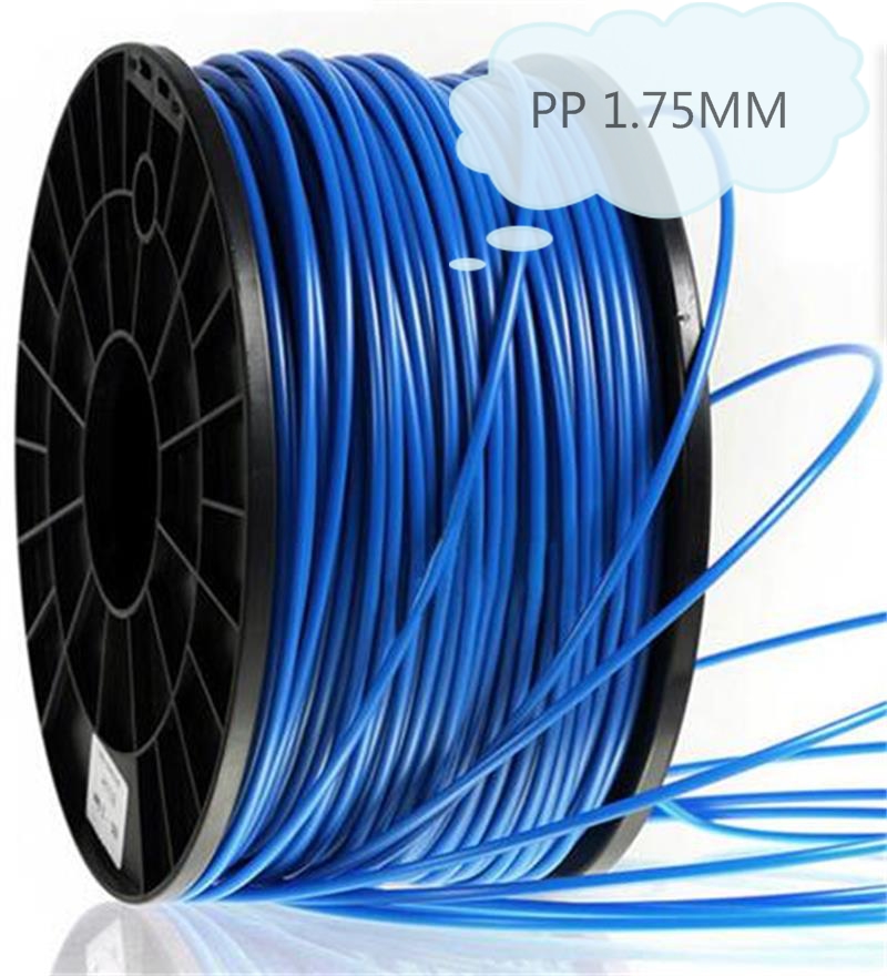 PP 3D printing filament FDM material PP 1.75mm high strength polypropylene material wire rod