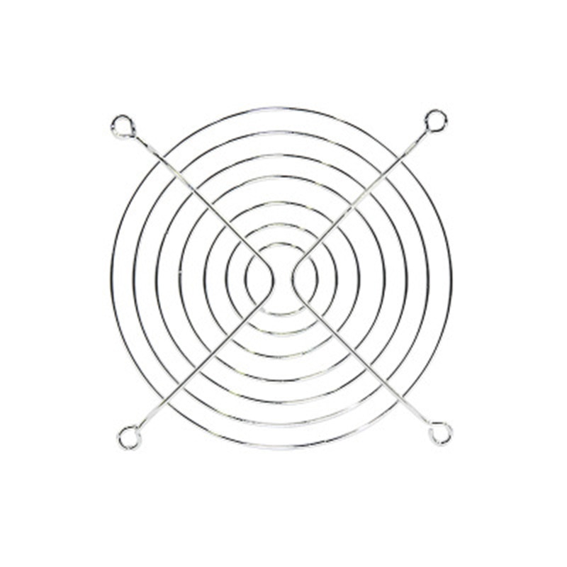 100% 12cm ventilator dæksel skjold jern net beskyttelse net støvfilter beskyttelsesgitter til dc&ac fans cpu køling