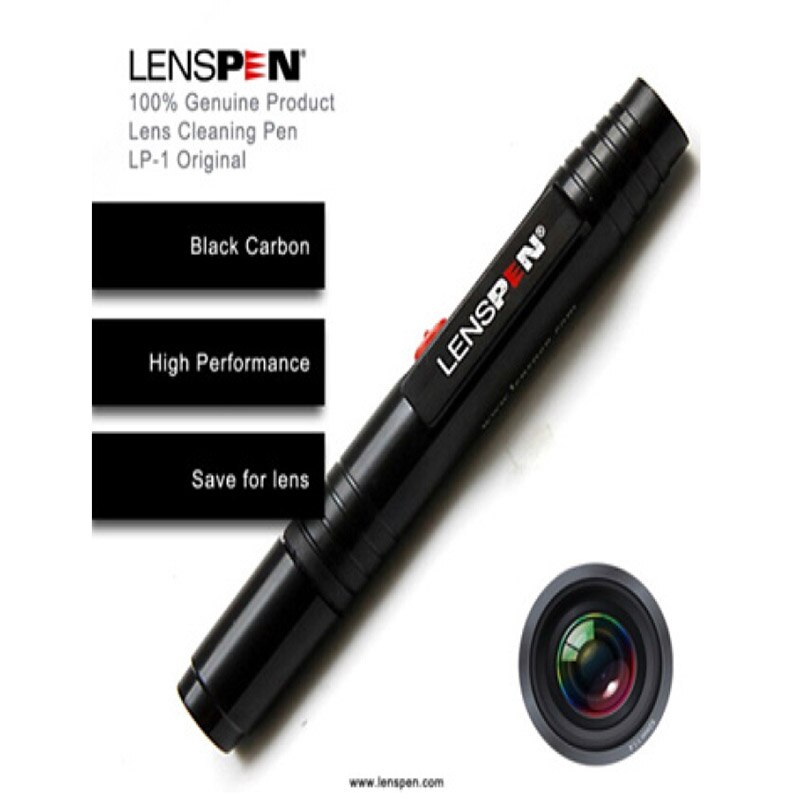 NEUE Lenspen Reinigung Stift innerhalb unsichtbar Kohlenstoff für Kanon Nikon und Andere feine Optik Typ 100% Original