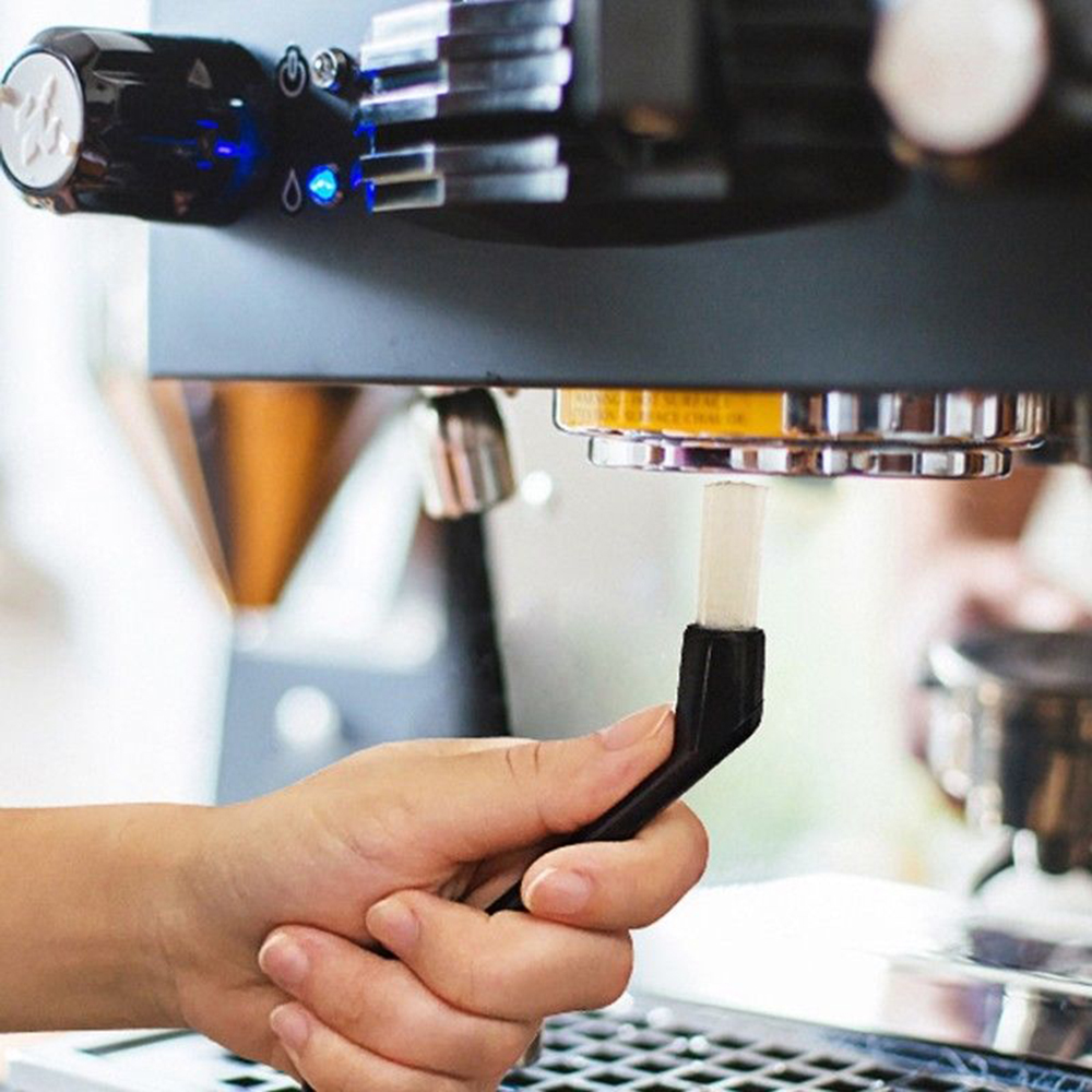 1 kpl kahvinkeitin nylon harjat espressomylly koneryhmä pää harjakset puhdistusharja kotitalouden keittiön harja