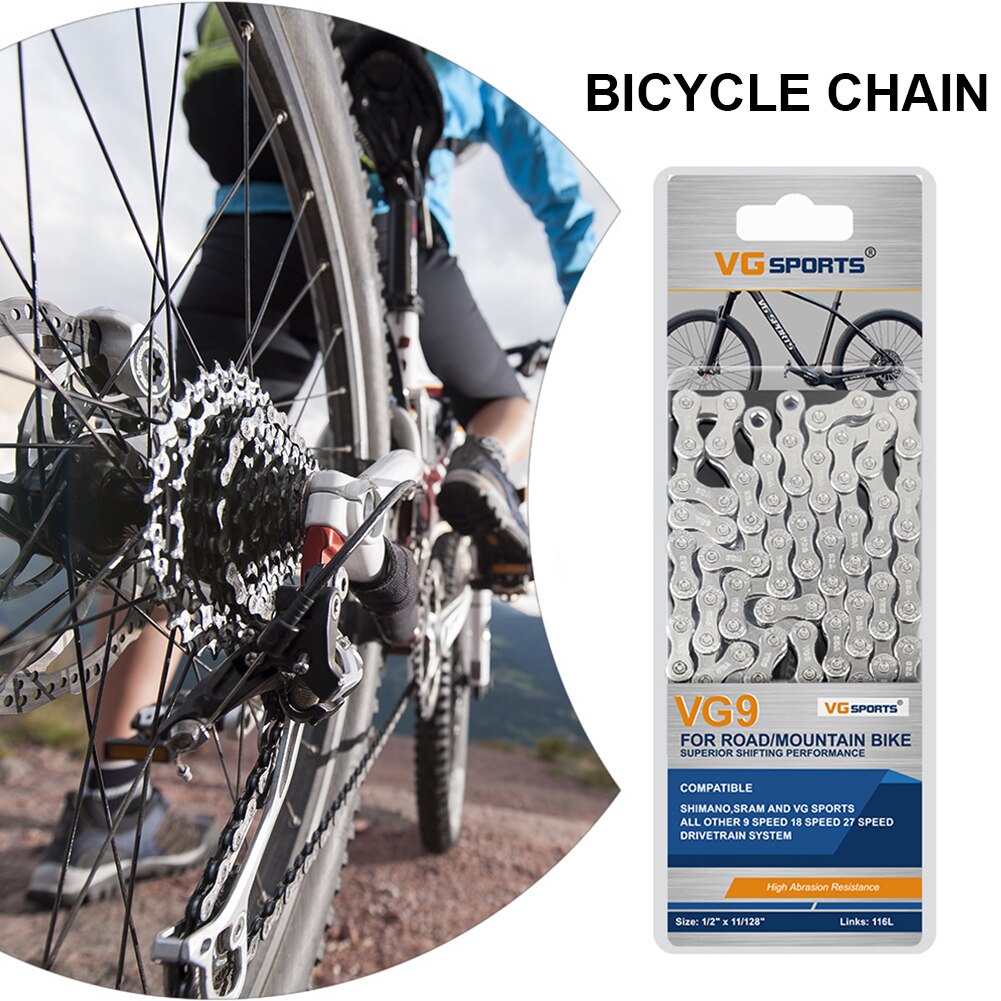 Chaîne de vélo de montagne 6 7 8 9 10 11 vitesses, pour Shimano HG73 CN-X10 HG901 HG54 HG95, accessoire de cyclisme sur route