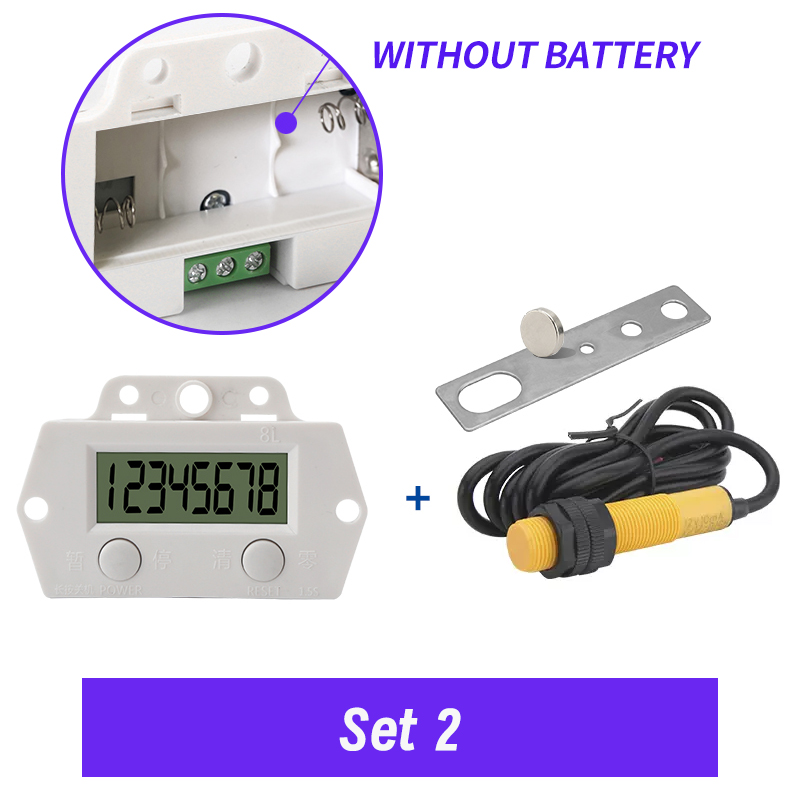 Poonkh Counter 8-Digit Electronic Digital Counter Automatic Induc... – Grandado