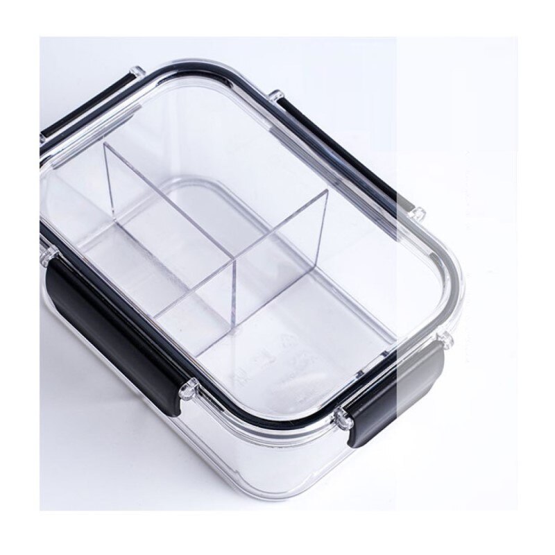 Multi function refrigerator sealed storage box, can be divided, with transparent cover, fresh fruits and vegetables: split / L