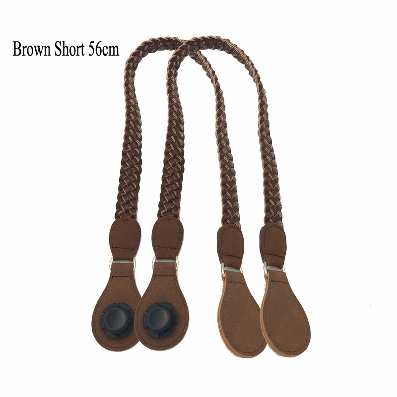 Long Faux Leather Weave Belt shoulder handle straps for Classic Mini O Bag Obag Eva women handbag shoulder bag Accessories