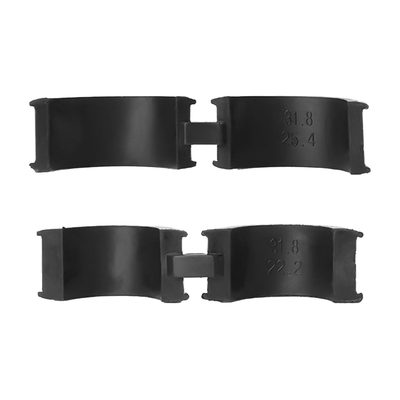 20pcs Bicycle Handlebar Rubber Gasket Fits 22.2/25.4 To 31.8mm Bike Handlebar Spacers Repair Parts Cycling Accessories