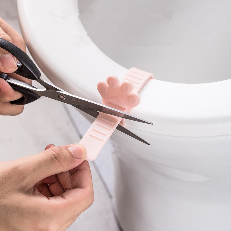 cartone animato palma Toilette portatile (estool sedile del acqua sollevatore maniglia coperchio del coperchio del acqua cintura indicazione dispositivo di sollevamento sanitario in silicone