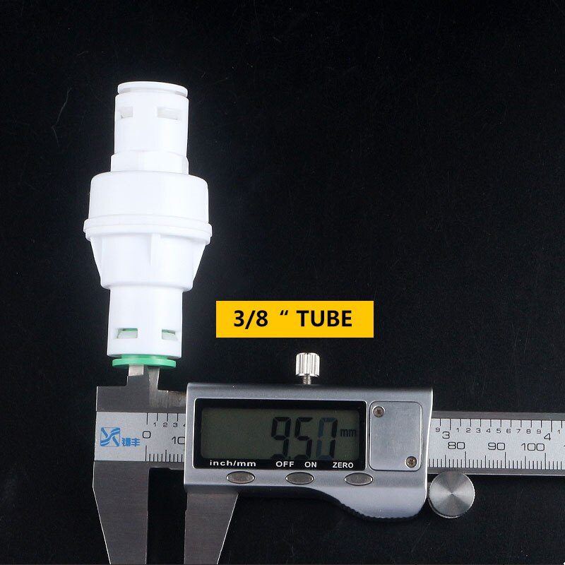Ro Water Relief Valve Water Drukverlagende Regulator 3/8 "Od Slang Snelkoppeling Diameter 9.5Mm Omgekeerde Osmose Systeem