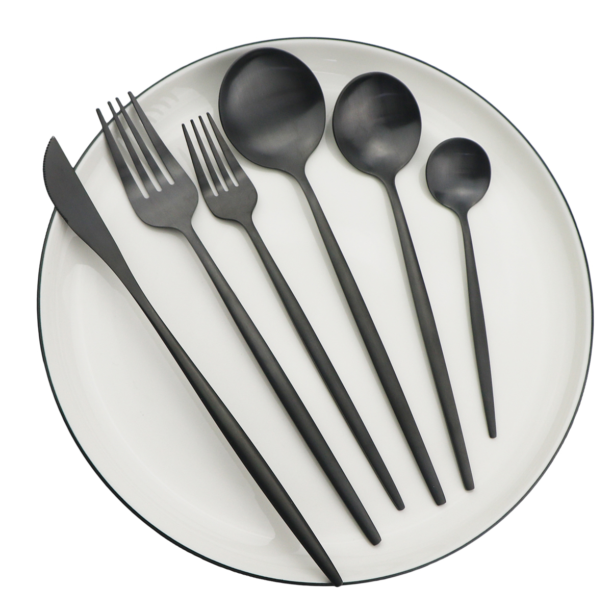 4Pcs Gold Matte Dinner Fork Cutlery 304 Stainless Steel Dinnerware Fork Silverware Kitchen Flatware 7 Color Tableware