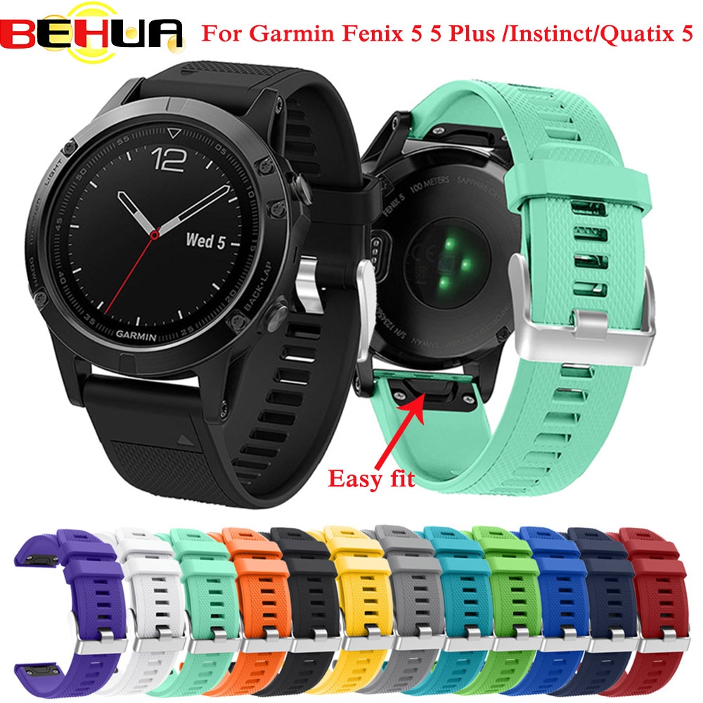 Originele Vervangende Band Strap Voor Garmin Fenix 5/5 plus forerunner 935 GPS Horloge 22mm Horlogeband Quick Release fit band